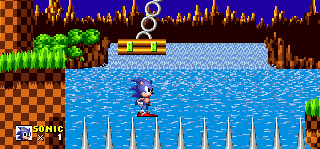 Version 3 fixes a bug that stopped Sonic's temporary invincibility, just after taking a hit, from working on spikes.
