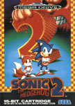 Sonic 2 European box art front