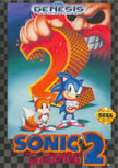 Sonic 2 US box art front