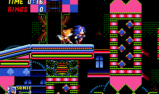 Casino Night Zone as it could have been, courtesy of Sonic 2 Beta.