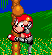 Badnik Coconuts, found only in the Emerald Hill Zone.