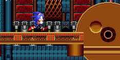 Long, clockwork-powered platforms appear several times in Act 3.