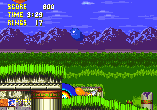 Act 2 has a slightly different, though similar background set a little closer to the large rocky mountains. It also delves deeper into the forest at the bottom reaches of the level, where impressive ruins and pillars can be found.
