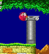 One example where Knuckles' slightly weaker jump just isn't enough to get past something. Try jumping and gliding from a higher step.